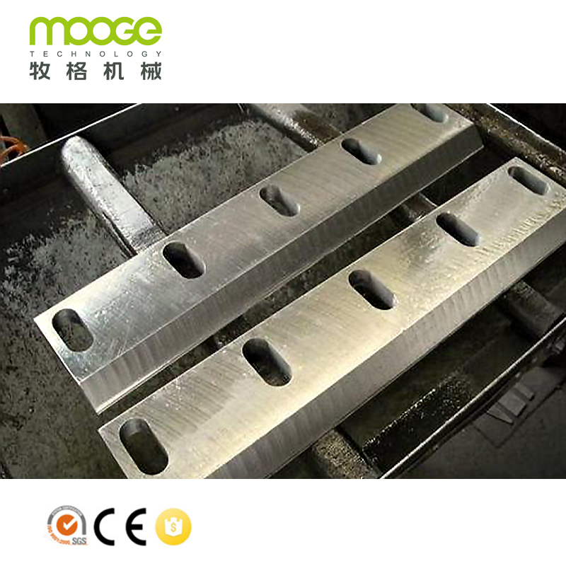 Nako-customize na High Quality 9Crsi / D2 Crusher Blade Para sa Plastic Recycling