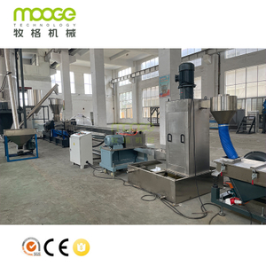 TDY20 600RPM PET Flakes Parallel Twin Screw Extrusion Pelletizing Line