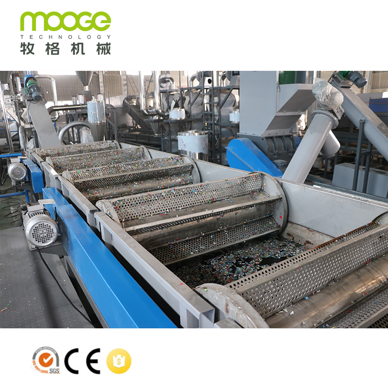 Mababang Gastos na Plastic Crushing Washing Recycling Drying Line Machines