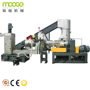 Double Stage Die Face Cutting Plastic Granulator Line