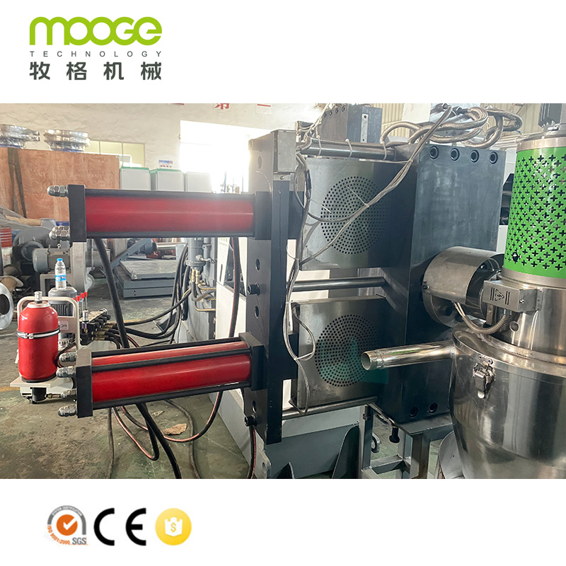 Recycle PE PP Plastic Granules Die Face Cutting Making Making Price