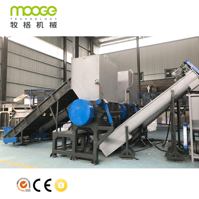 Waste Plastic PET PE PP Bote Crusher Crusher Machine