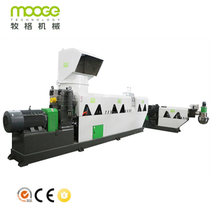 Pe Hdpe Film Die Face Cutting Plastic Granulator Machine