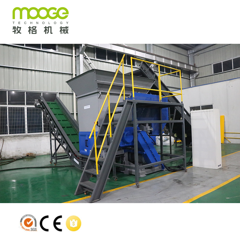 High Capacity Plastic Shredder / Shredding Machine para sa HDPE Bags LDPE Film Recycling