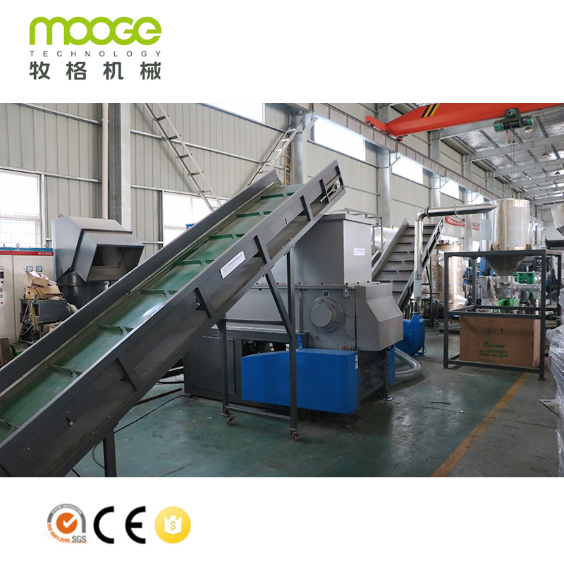 HDPE PE PP LDPE Plastic Barrel / Drum / Block / Bukol / Bote Shredding Crushing Shredder Crusher Machine