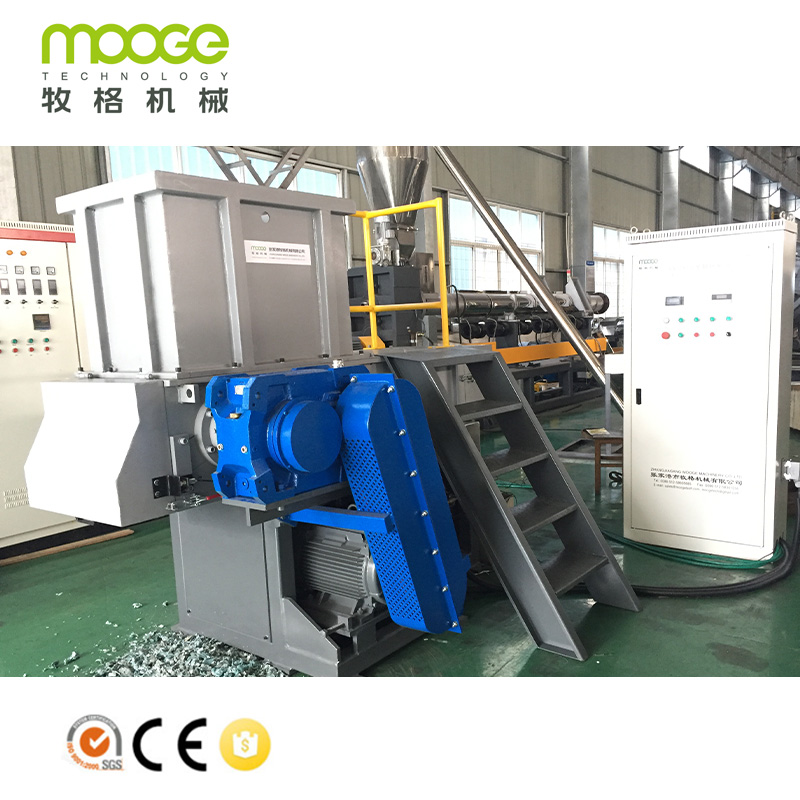 Malakas na Plastic Industrial Waste Grinder Single Shaft Shredder Machine