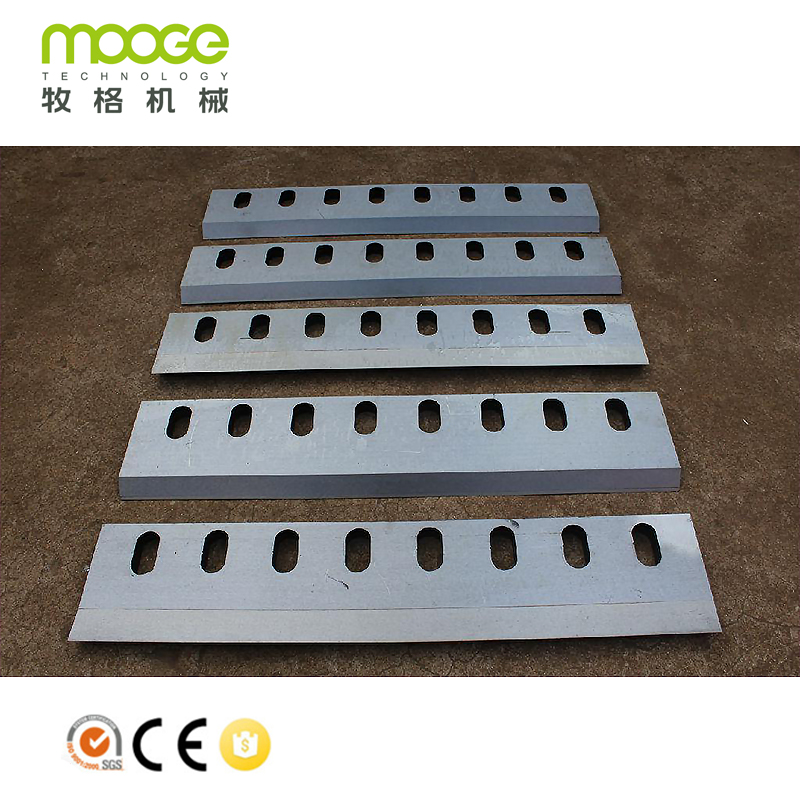 Nako-customize na High Quality 9Crsi / D2 Crusher Blade Para sa Plastic Recycling