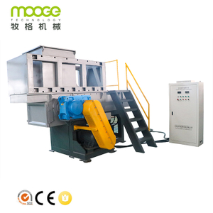 Single Shaft Malaking HDPE PE PP PVC Plastic Pipe Shredder