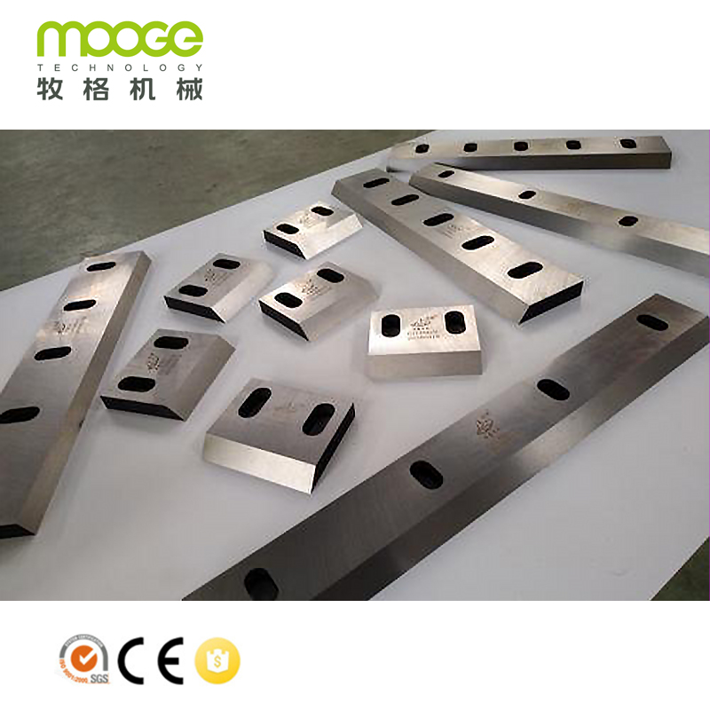 Nako-customize na High Quality 9Crsi / D2 Crusher Blade Para sa Plastic Recycling