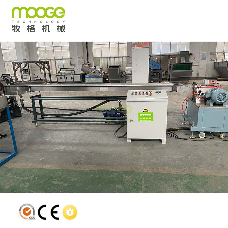 TDY92 Mataas na Produksyon 1000kg/h 304stainless Steel Made Recycled PET Bottle Flake Pelletizing Line