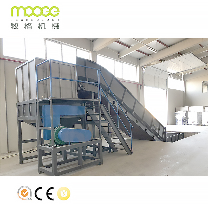 Full Automatic Production Line Recyclage Plastic Plastic PET Bote Pagdurog Washing Recycling Machine