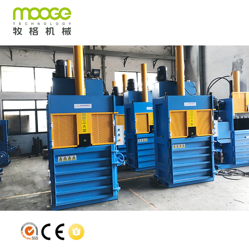 Waste plastic PP PE film PET bottle baling machine Vertical Hydraulic Cardboard Box Baling Press Waste Paper Baler Machine