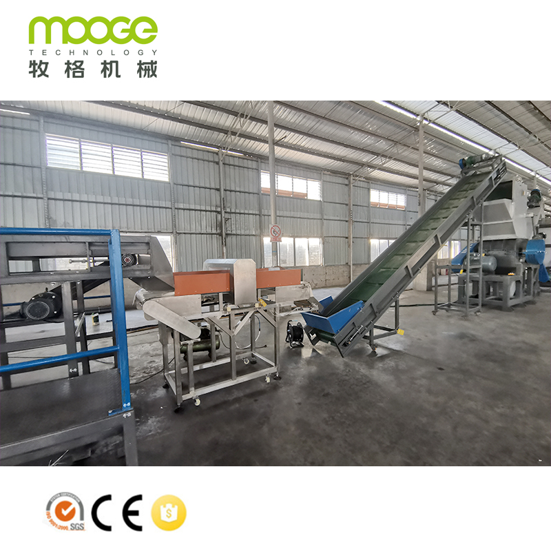 Waste Cola Bottle Plastic Pet Containers Washing Recycling Machine Line