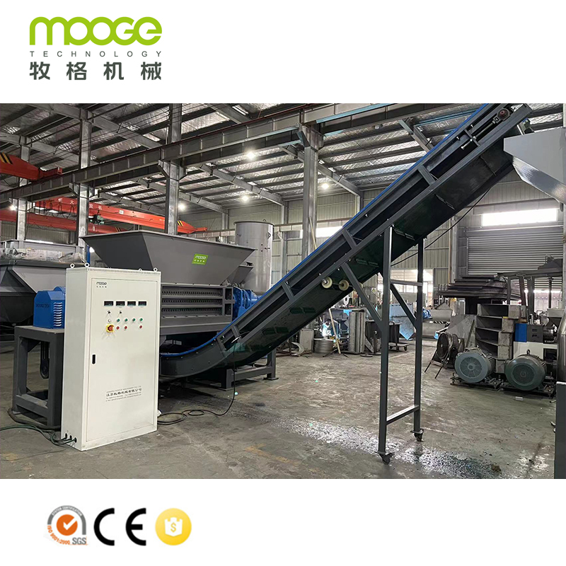 Hard Plastic Crusher Shredder Grinder Machine na may CE Certification