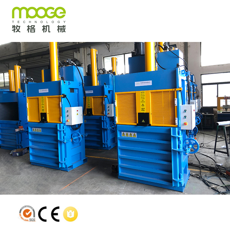 Waste plastic PP PE film PET bottle baling machine Vertical Hydraulic Cardboard Box Baling Press Waste Paper Baler Machine