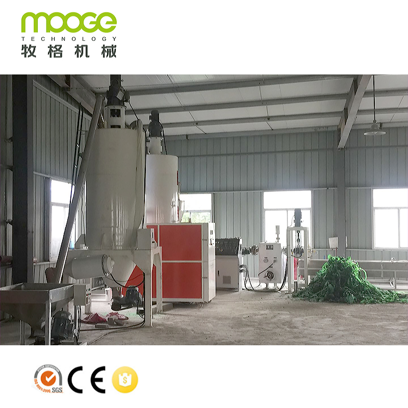 High Capacity Plastic Flakes PET Strapping Recycling Production Line