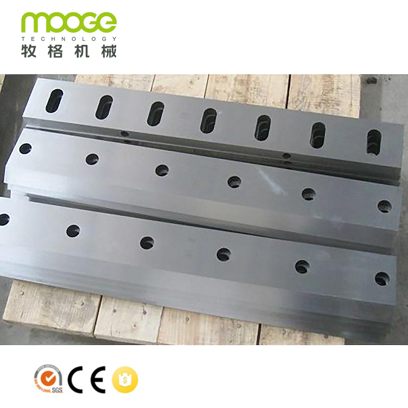 Nako-customize na High Quality 9Crsi / D2 Crusher Blade Para sa Plastic Recycling