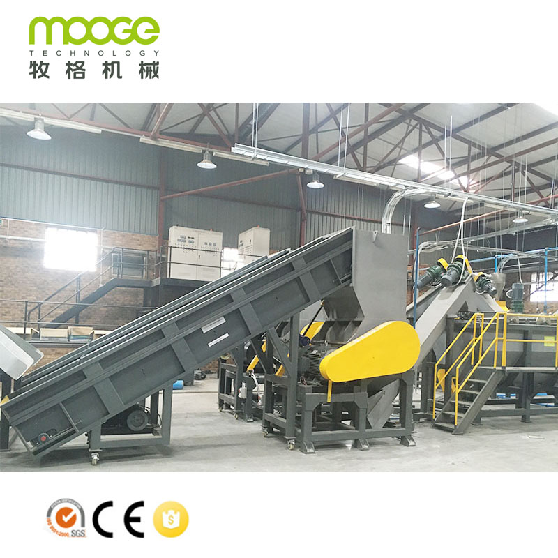 Waste Plastic PET PE PP Bote Crusher Crusher Machine